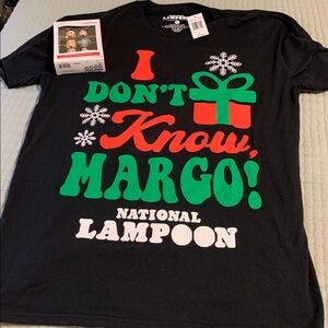 National Lampoon’s Christmas Vacation Shirt Sz XL & 6 Pc Mini Ornament Set NEW